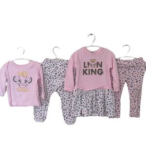 GUC Disney Lion King Dress, Shirt, Leggings Set 18-24M